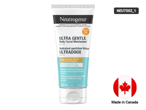 Neutrogena Ultra Gentle Daily Facial Moisturizer SPF 30 100ml
